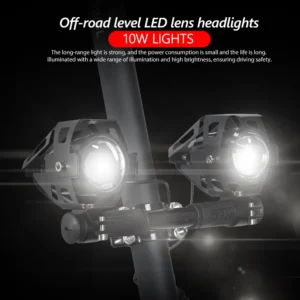 Kugoo G-Booster bright front lights