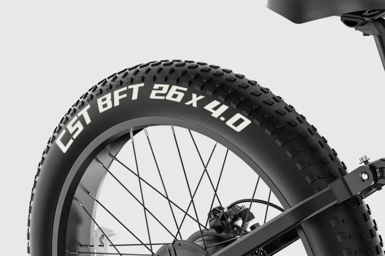 Vitilan T7 Pro Mountain Electric Bike 13 Vitilan T7 Pro rear wheel