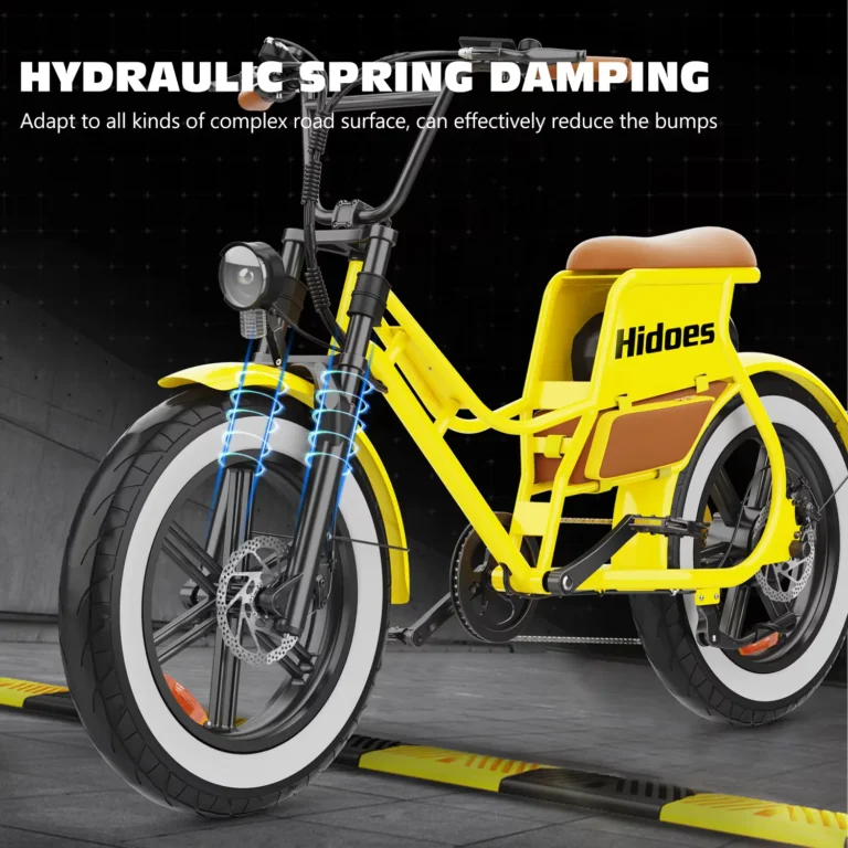 Hidoes C8 Electric Bike 12 Hidoes C8 suspension