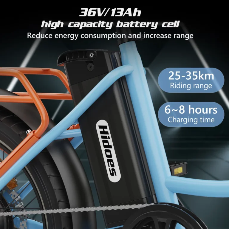 Hidoes C6 Electric Bike 9 Hidoes C6 battery