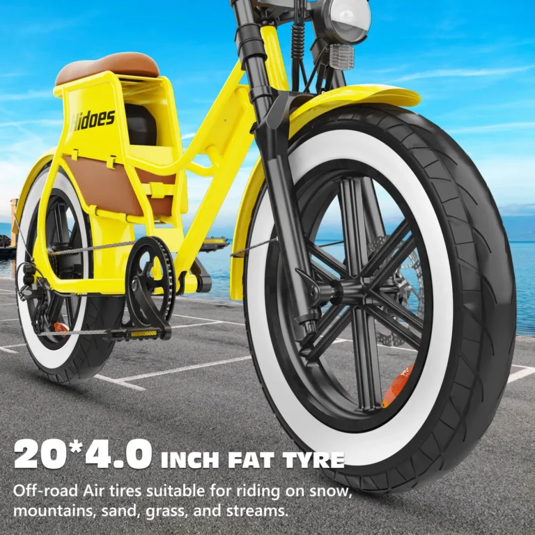 Hidoes C8 Electric Bike 10 Hidoes C8 tyres