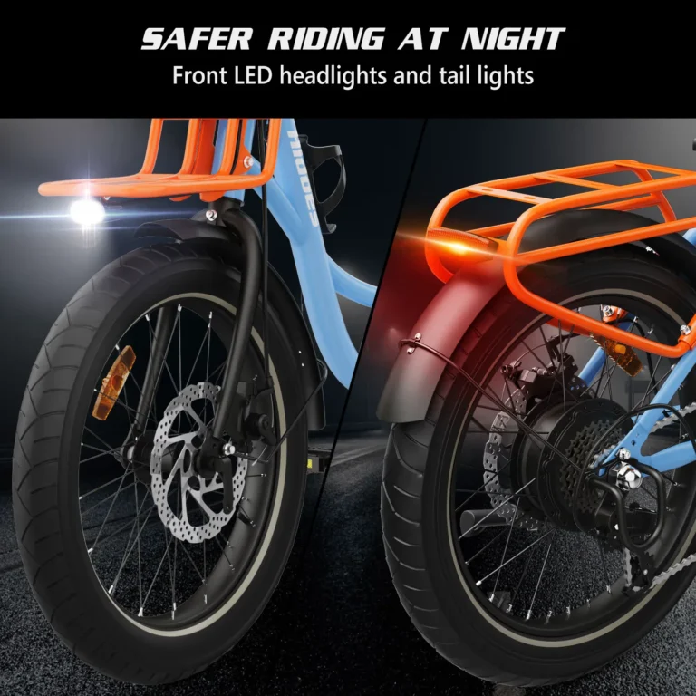 Hidoes C6 Electric Bike 7 Hidoes C6 light