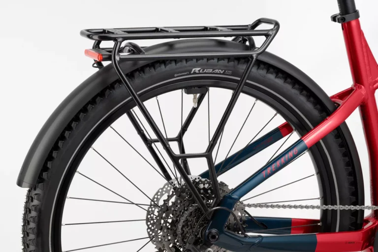 Haibike Trekking 7 Electric Bike 8 Haibike Trekking 7 red rear rack