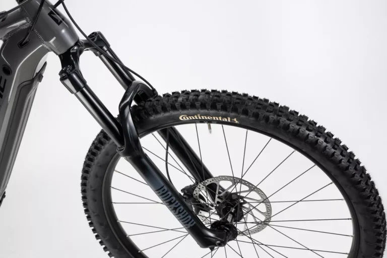 Haibike ALLMTN 4 Electric Bike 6 Haibike ALLMTN 4 front wheel