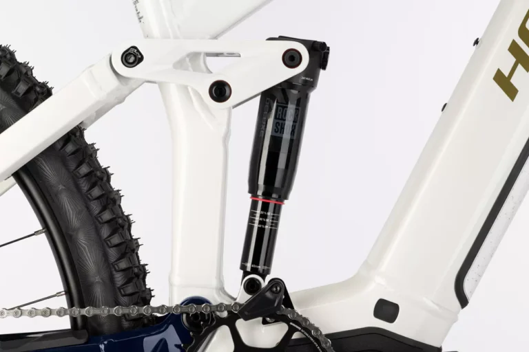 Haibike AllTrail 8 Electric Bike 5 Haibike Alltrail 8 rear suspension