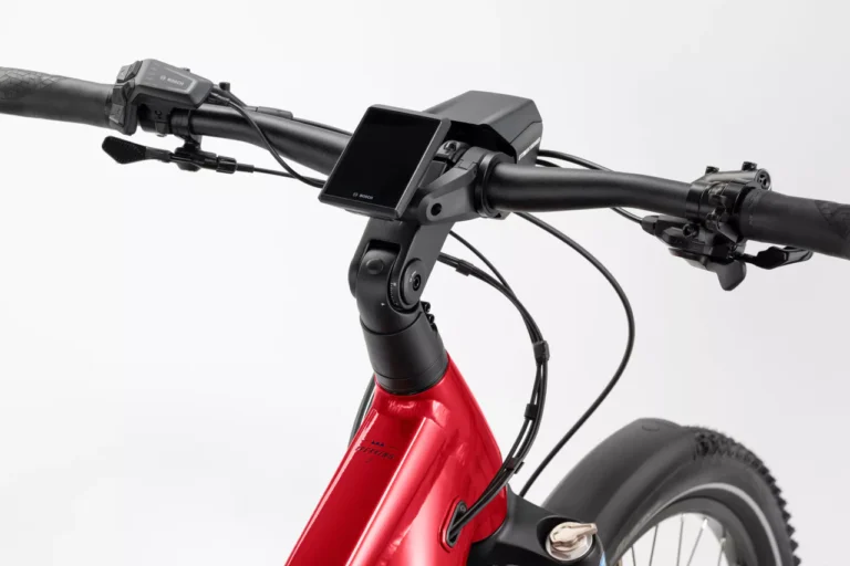 Haibike Trekking 7 Electric Bike 10 Haibike Trekking 7 red display