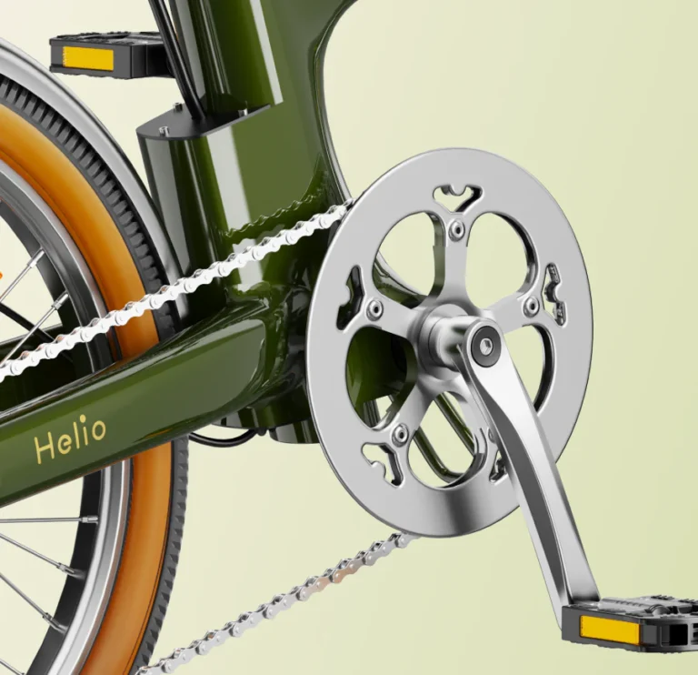 Heybike Helio F - Vintage Edition Electric Bike 9 Helio F chainring